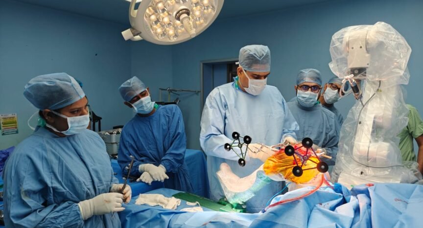robotic knee transplant